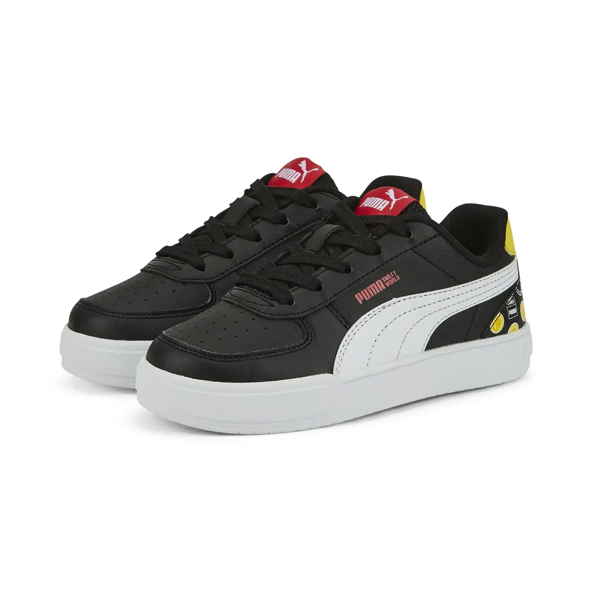 Puma Caven Smıleyworld Ps Siyah Çocuk Çocuk Günlük Spor Ayakkabı