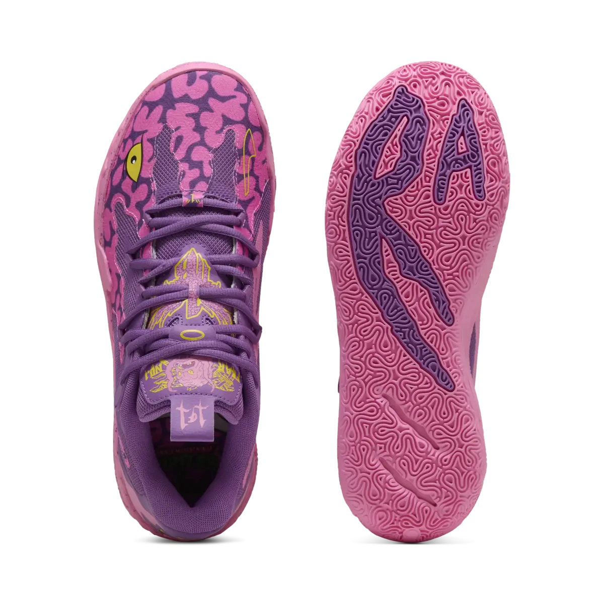 Puma MB.03 Lo TMNT Krang Mor Unisex Spor Ayakkabı