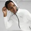 Puma EVOSTRIPE Full-Zip Hoodie Beyaz Erkek Fermuarlı Ceket