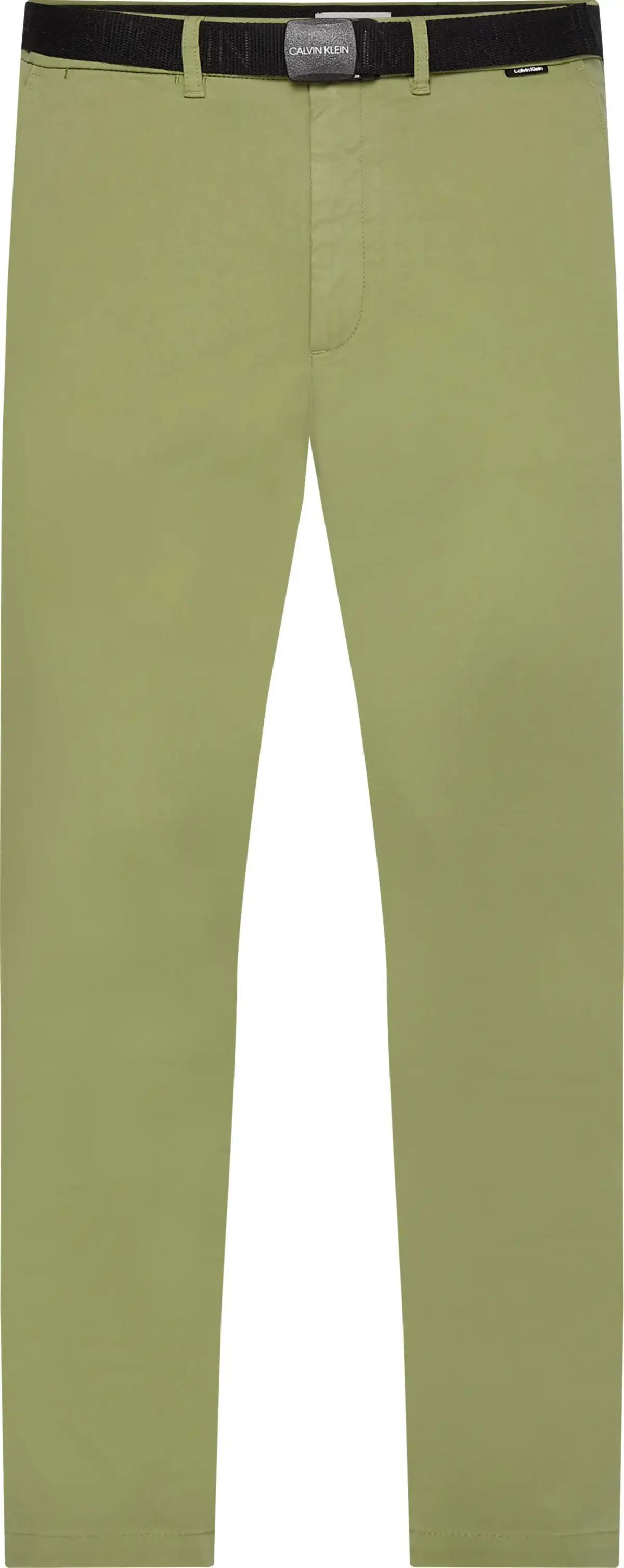 Calvin Klein SLIM FIT GARMENT DYE Erkek Yeşil Chino