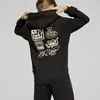 Puma ESS+ MID 90S Hoodie TR Siyah Erkek Sweatshirt