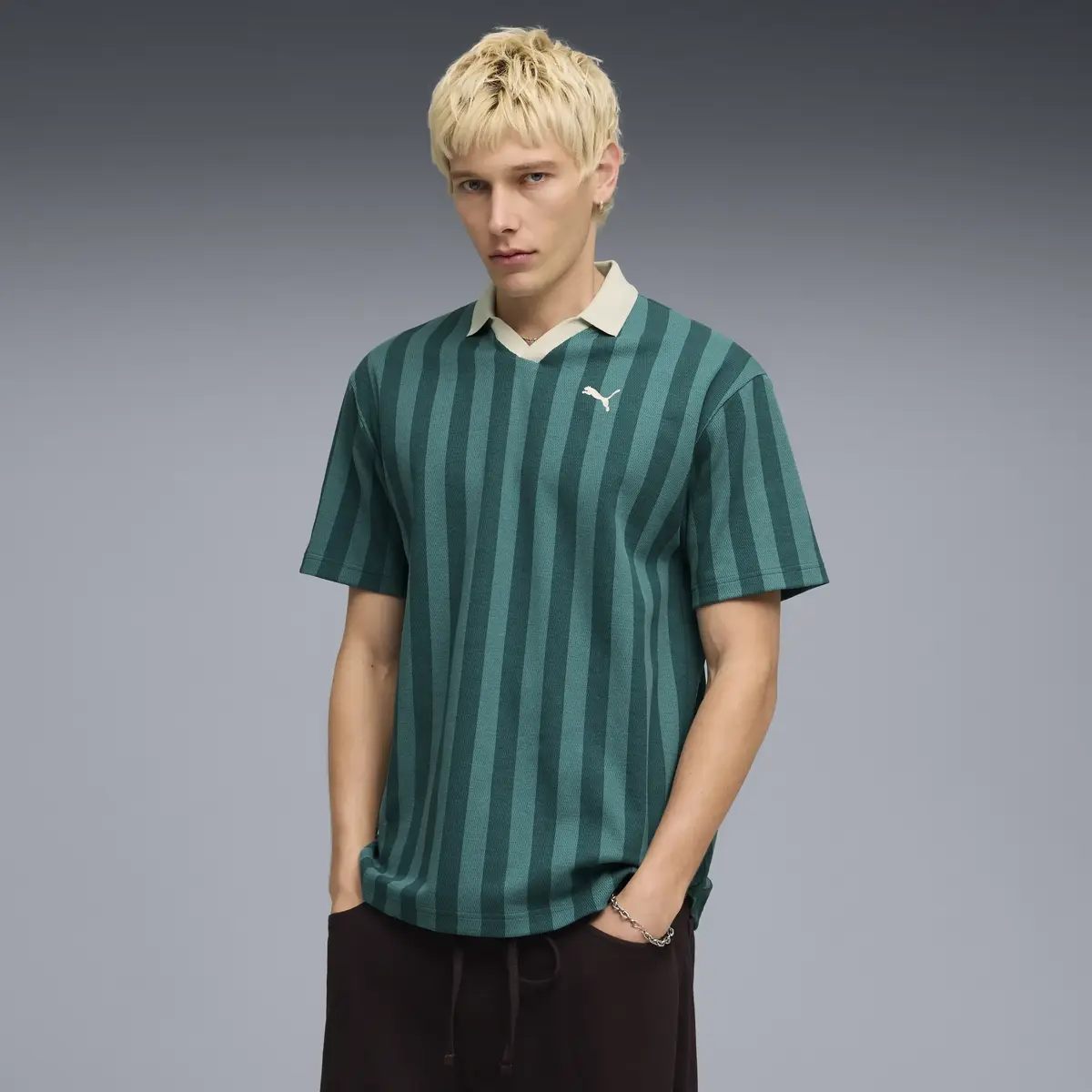 Puma CLASS Pinnacle Tee Yeşil Erkek T-Shirt & Polo