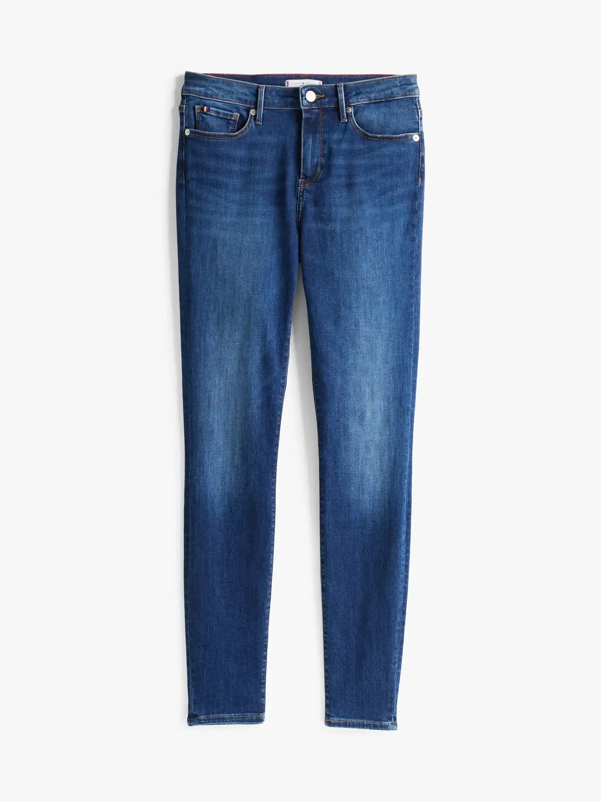 Tommy Hilfiger COMO MID RISE SKINNY Kadın Lacivert Kot Pantolon