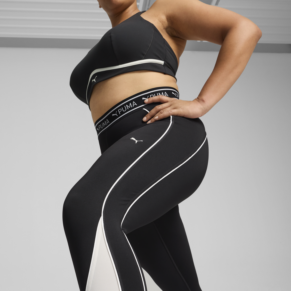 Puma PUMA FIT STRONG 7/8 TIGHT Siyah Kadın Tayt