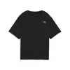 Puma W PRETTY TOUGH GRAPHIC TEE Siyah Kadın T-Shirt