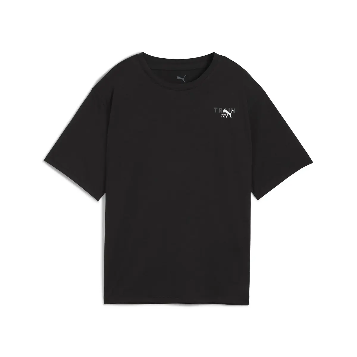 Puma W PRETTY TOUGH GRAPHIC TEE Siyah Kadın T-Shirt