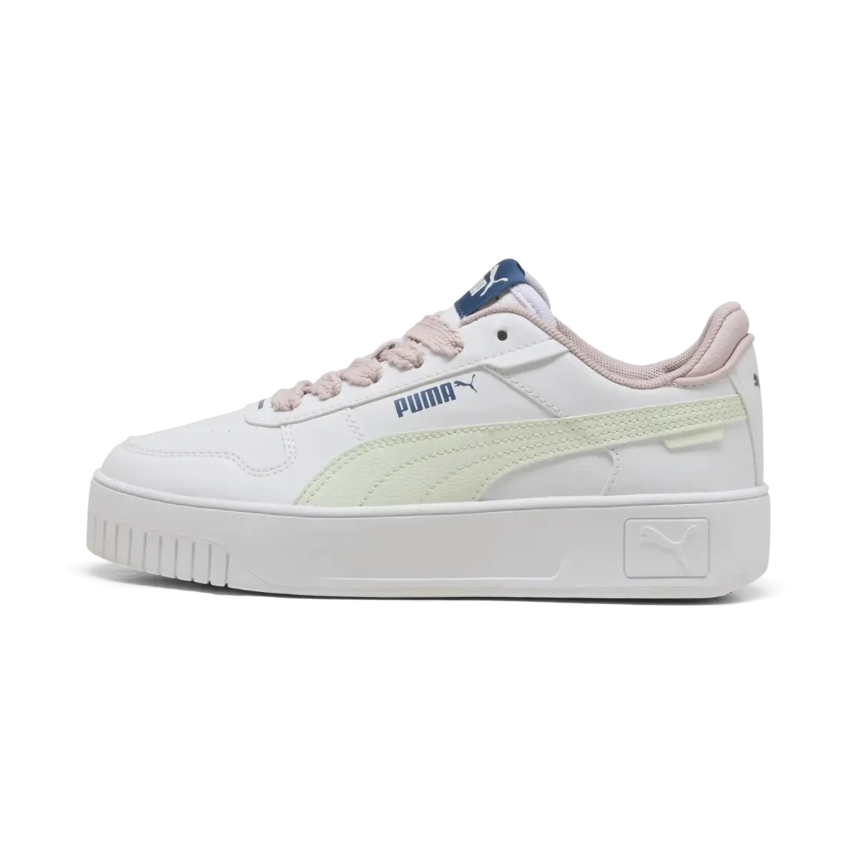 Puma Carina Street Lacey 2.0 Jr Beyaz Kadın Spor Ayakkabı