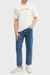 Calvin Klein SS CENTER CHAIN STITCH 16S RLXD Bej Erkek Tişört Calvin Klein SS CENTER CHAIN STITCH 16S RLXD Bej Erkek Tişört
