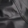 Calvin Klein FAUX LEATHER WIDE LE Kadın Siyah Geniş Paça Pantolon
