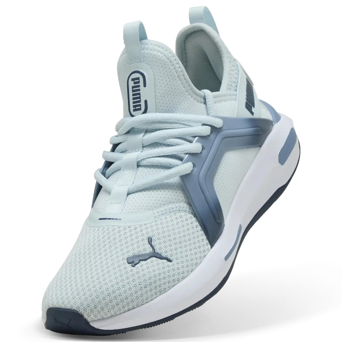 Puma Softride Enzo 5 Metallic Wn Mavi Kadın Yürüyüş ve Koşu Ayakkabısı