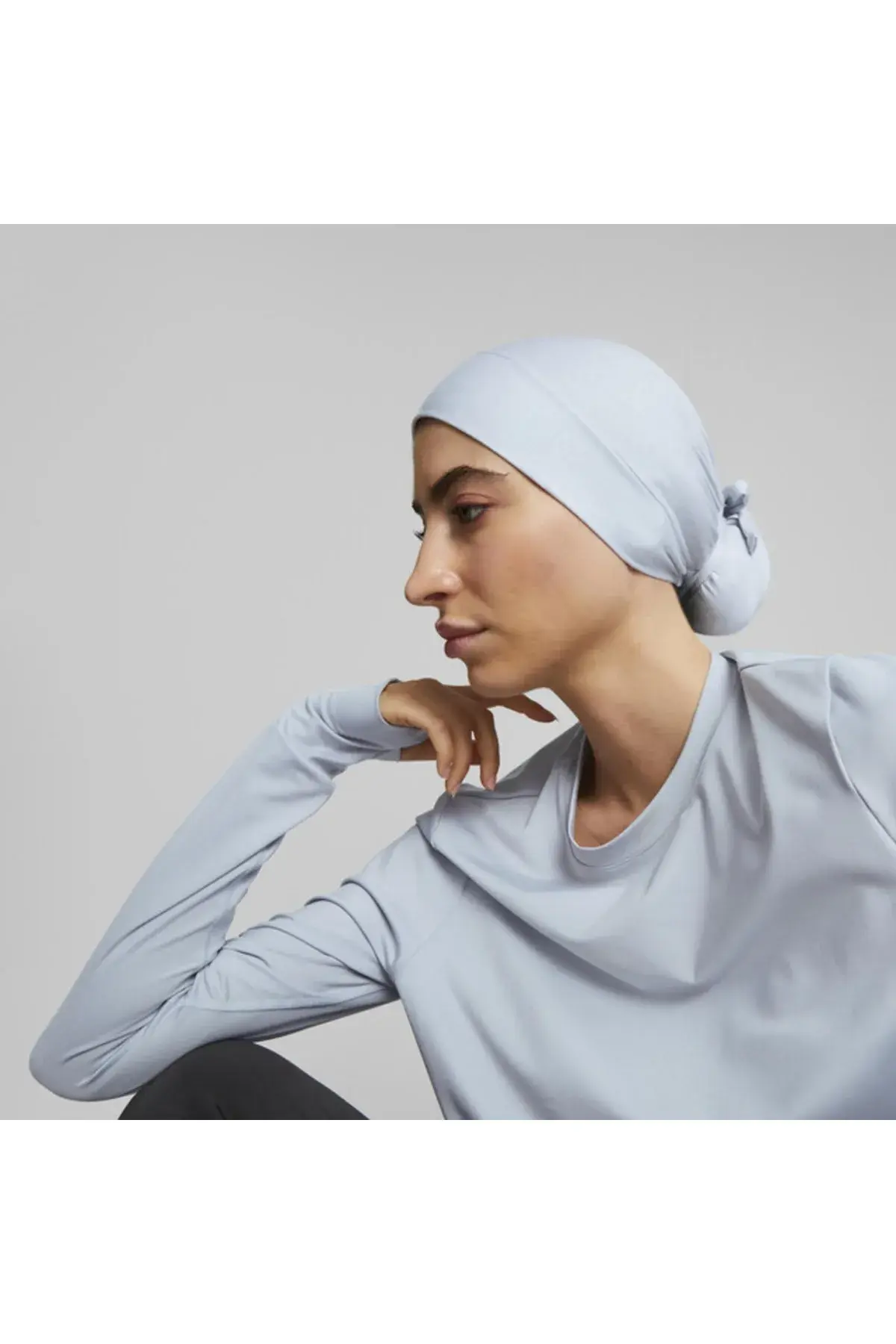 Puma Modest Sports Under Cap Kadın Gri Bağcıklı Spor Bone