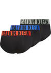 Calvin Klein HIP BRIEF 3PK, MDJ Siyah 3'lü Erkek Slip