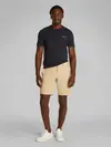 Calvin Klein CP-LINEAR BOX LOGO Siyah Erkek Tişört
