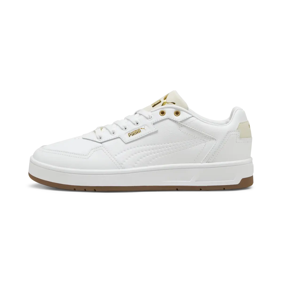 Puma Court Classic Lux Beyaz Unisex Spor Ayakkabı & Sneaker