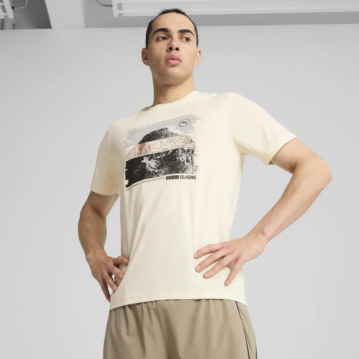 Puma GRAPHICS SEASONS UNISEX TEE Erkek T-Shirt & Polo