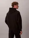 Calvin Klein PREMIUM TERRY CK Siyah Erkek Kapüşonlu Sweatshirt