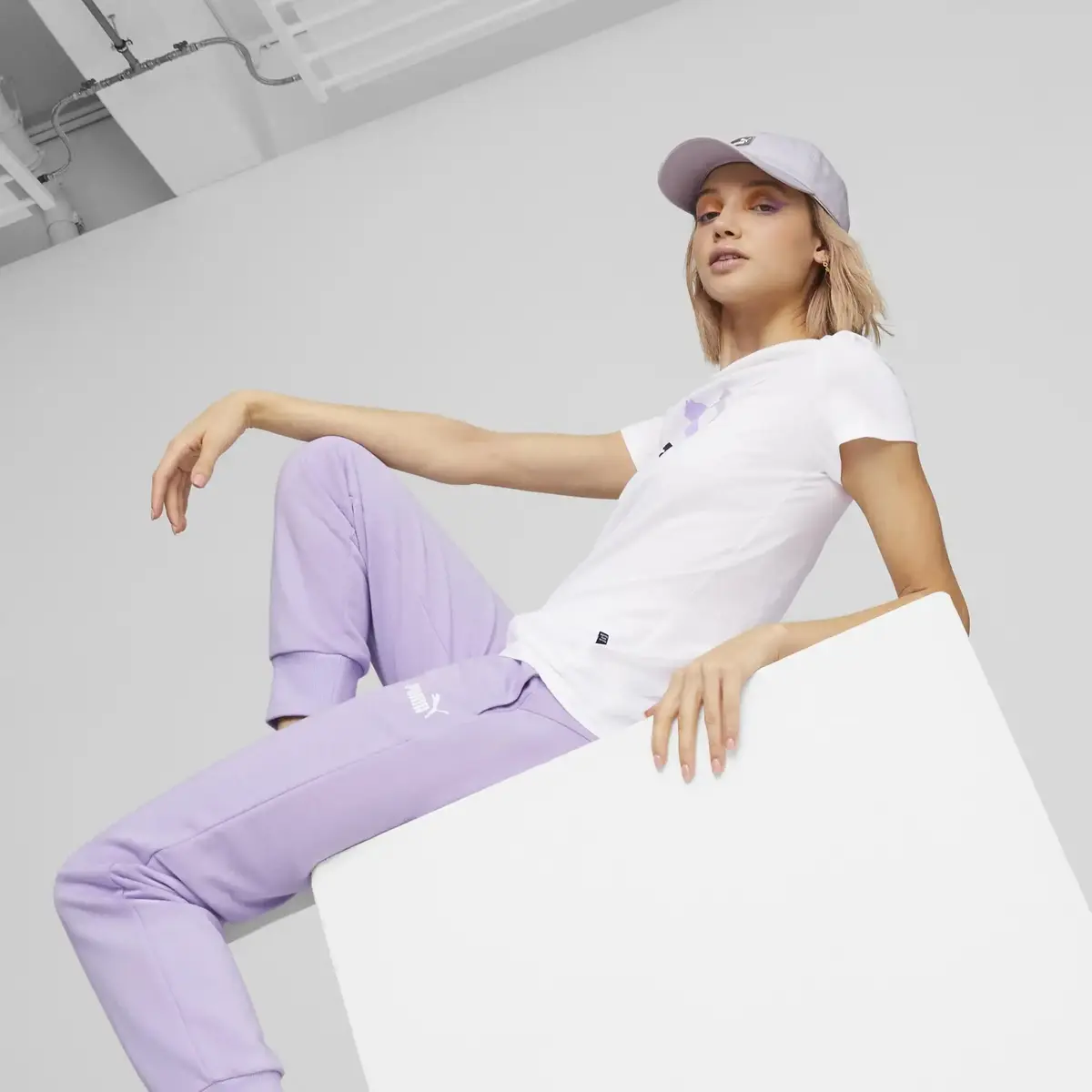 Puma Ess Cap III Spring Lavander Unisex Siyah Şapka