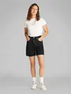 Calvin Klein BERMUDA SHORT Siyah Kadın Kot Bermuda Şort