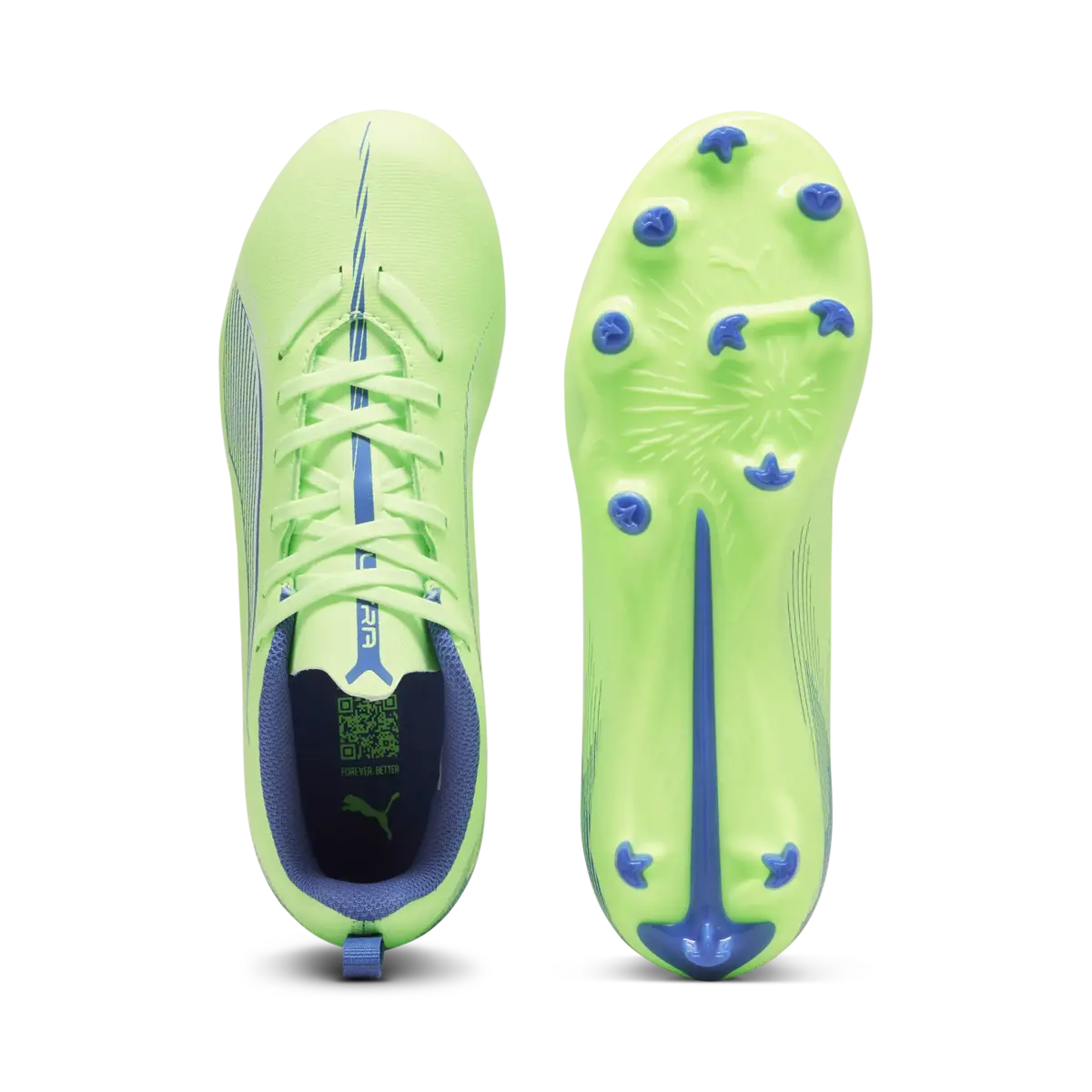 Puma ULTRA 5 PLAY FG/AG Jr Yeşil Çocuk Krampon