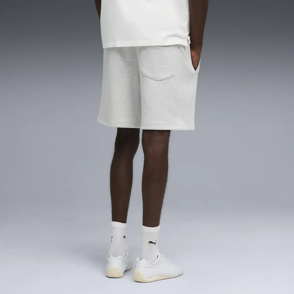 Puma SELECT Essentials Shorts Açık Gri Erkek Şort