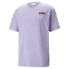 PUMA X 8ENJAMIN Graphic Tee Mor Erkek T-Shirt