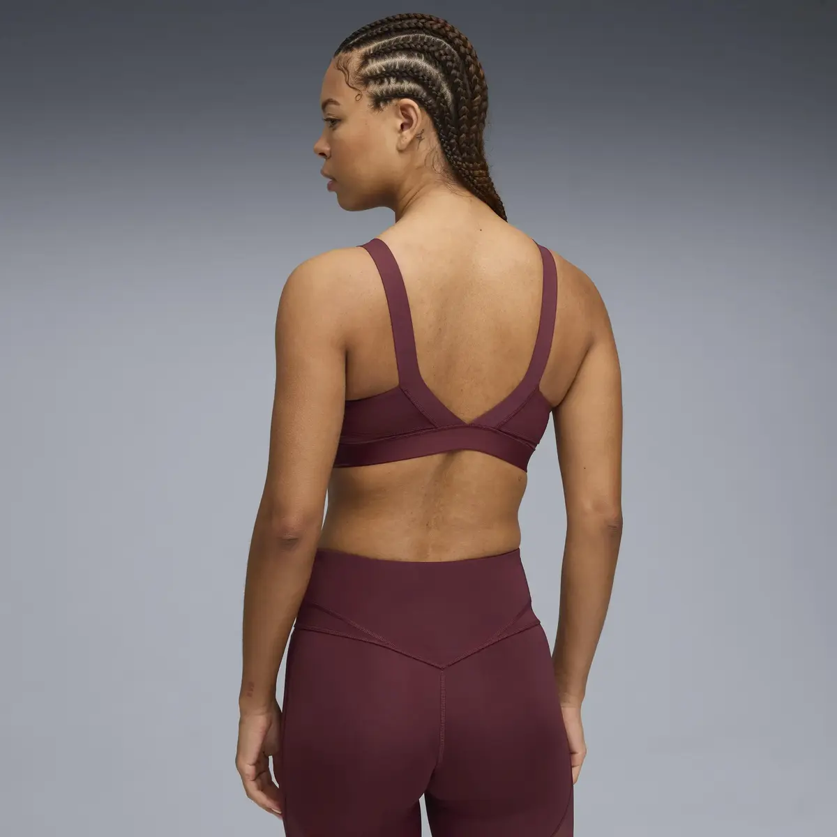 Puma PUMA SHAPE BRA - Low Kırmızı Kadın Sporcu Sütyeni
