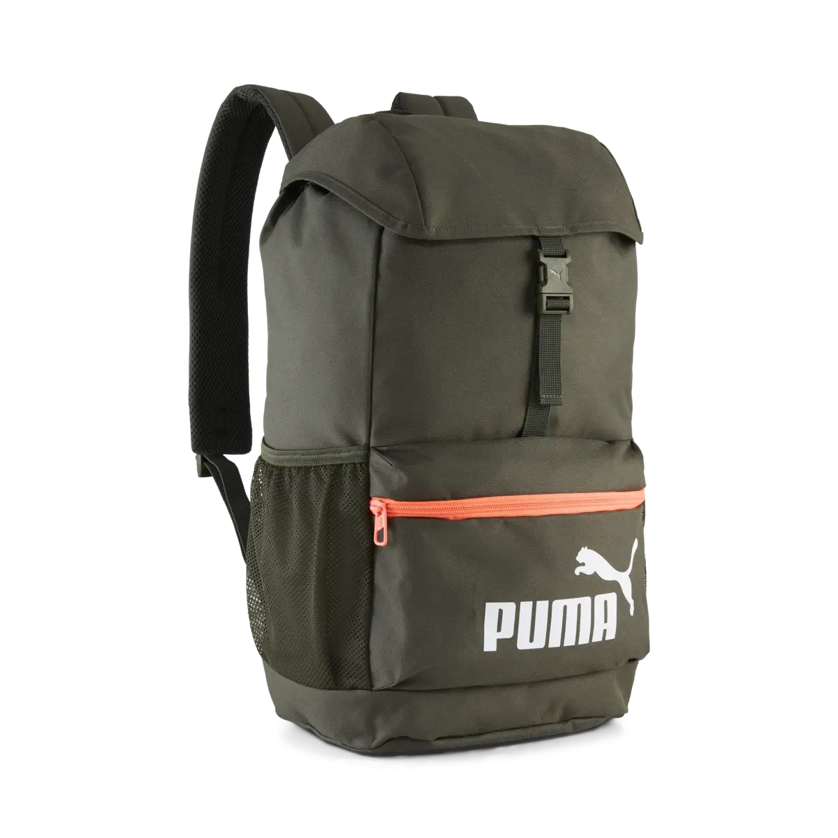 Puma PHASE HOODED Backpack Yeşil Erkek Çanta