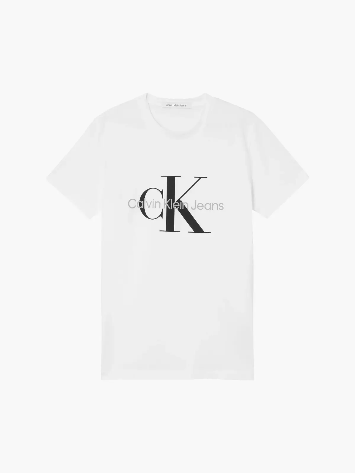 Calvin Klein Beyaz Erkek T-Shirt & Polo