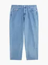 Calvin Klein WIDE LEG ANKLE LENGT Erkek Mavi Kot Pantolon