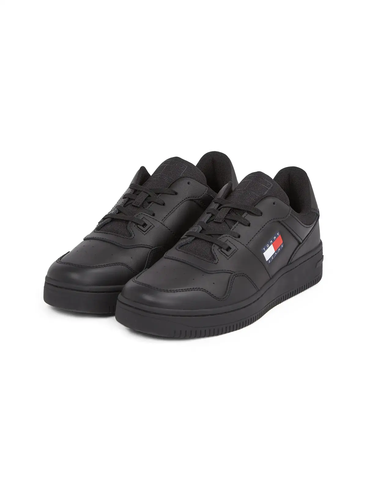 Tommy Hilfiger (NEW) TJM RETRO BASK, BDS Siyah Erkek Spor Ayakkabı & Sneaker