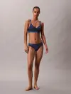 Calvin Klein LGHTLY LINED BRALETTE Mavi Kadın Bralet