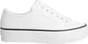 Calvin Klein BOLD VULC FLATF LOW, 01W Beyaz Kadın Spor Ayakkabı & Sneaker
