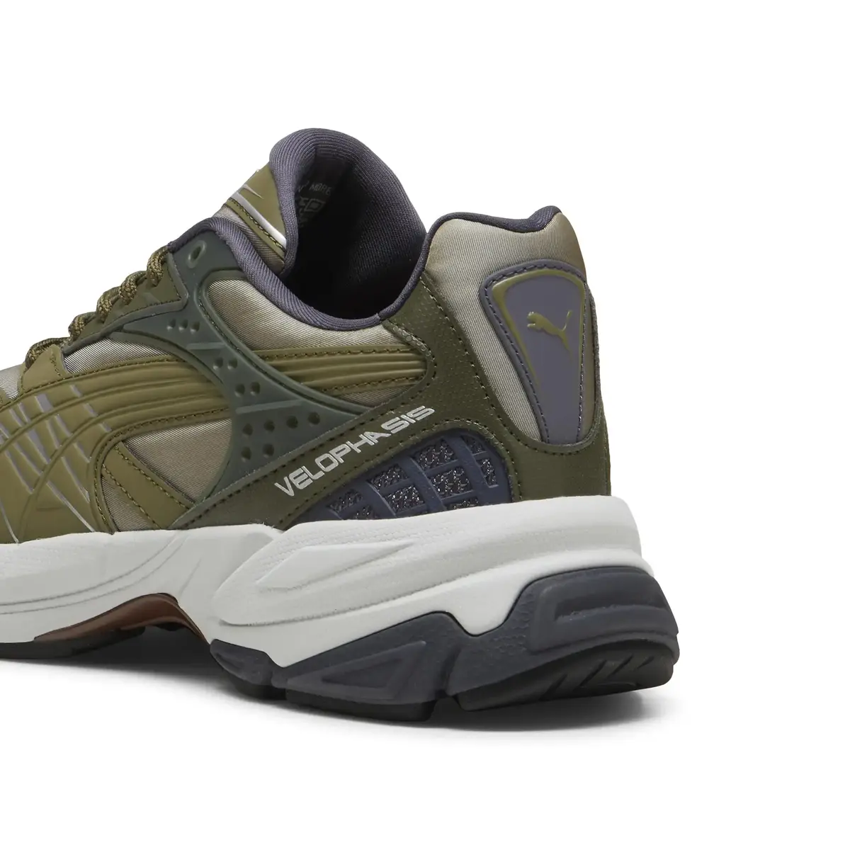 Puma Velophasis Metal Nylon Haki Erkek Günlük Spor Ayakkabı