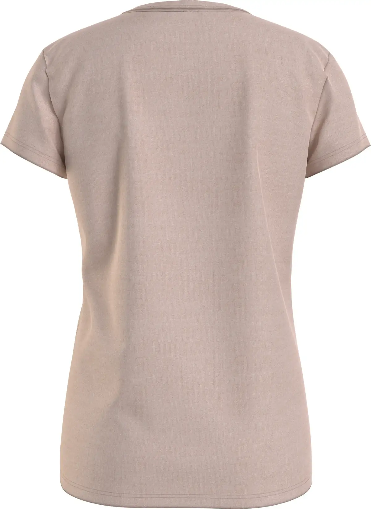 Calvin Klein METALLIC BOX SLIM FI Kadın Kahverengi T-Shirt