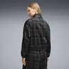 Puma T7 Tartan Woven Jacket Siyah Kadın Ceket