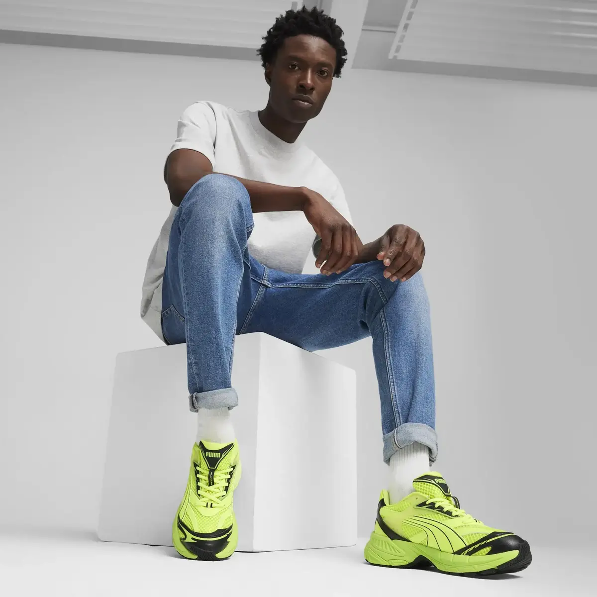 PUMA Velophasis Yeşil Unisex Günlük Spor Ayakkabı