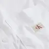 Calvin Klein WOVEN LABEL RELAXED, YAF Beyaz Kadın Gömlek