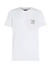 HILFIGER STACK TEE, YBR