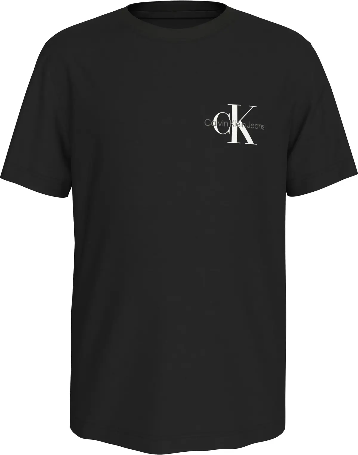Calvin Klein CHEST MONOLOGO SS T-SHIRT Siyah Erkek T-Shirt