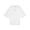 Puma DARE TO Oversized Cutout Tee Beyaz Kadın T-Shirt