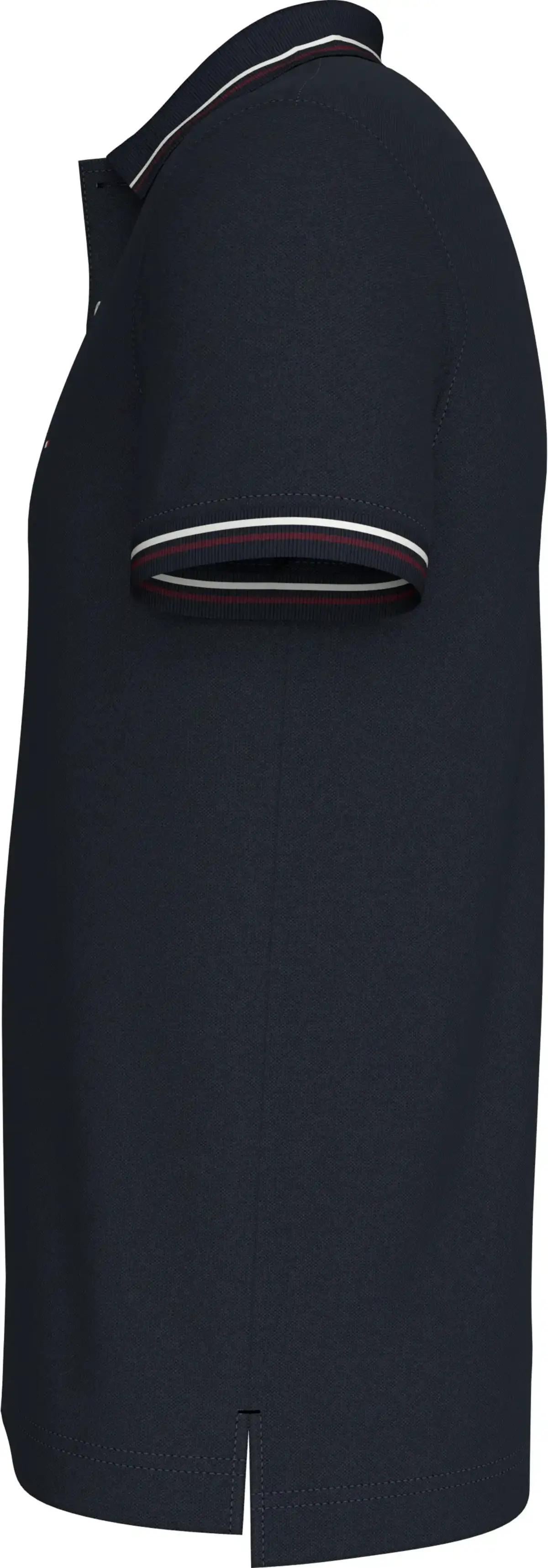 Tommy Hilfiger TIPPED SLIM FIT POLO, DW5 Siyah Erkek T-Shirt & Polo