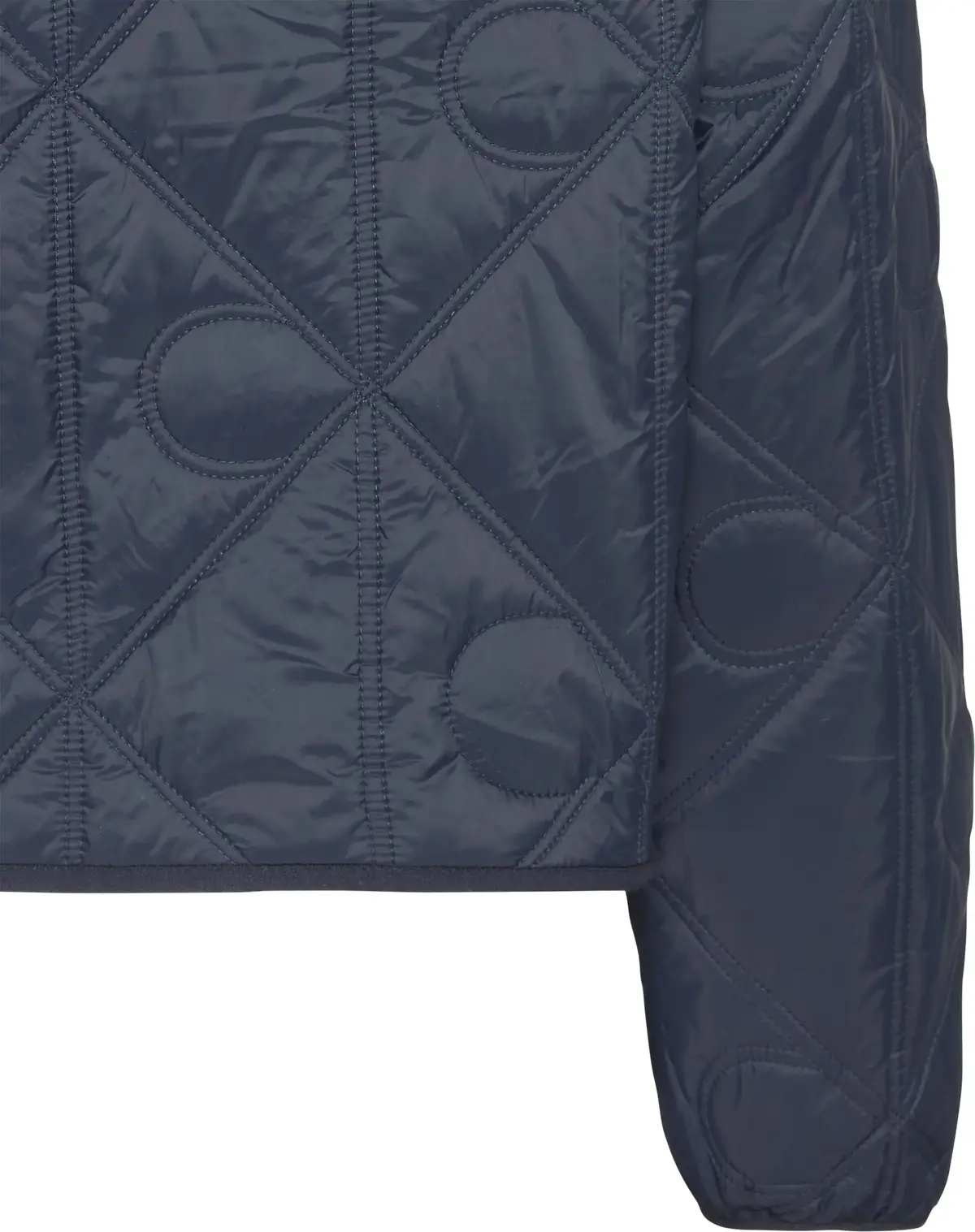 Calvin Klein LIGHTWEIGHT AOP QUILTED LINER Kadın Lacivert Mont