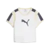 Puma Graphic Ringer Baby Tee Beyaz Kadın T-Shirt