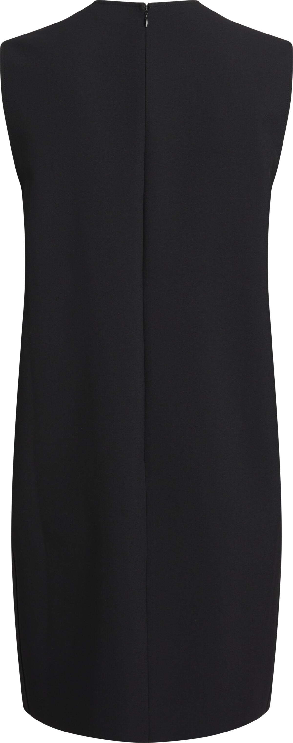 Calvin Klein HEAVY VISCOSE NS SHI Kadın Siyah Elbise