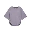 Puma STUDIO TWIST TEE Mor Kadın T-Shirt