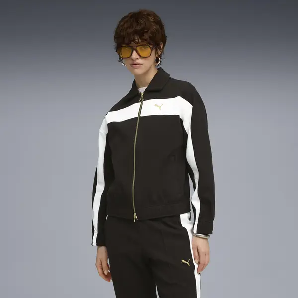 Puma T7 Relaxed Track Jacket Siyah Kadın Ceket