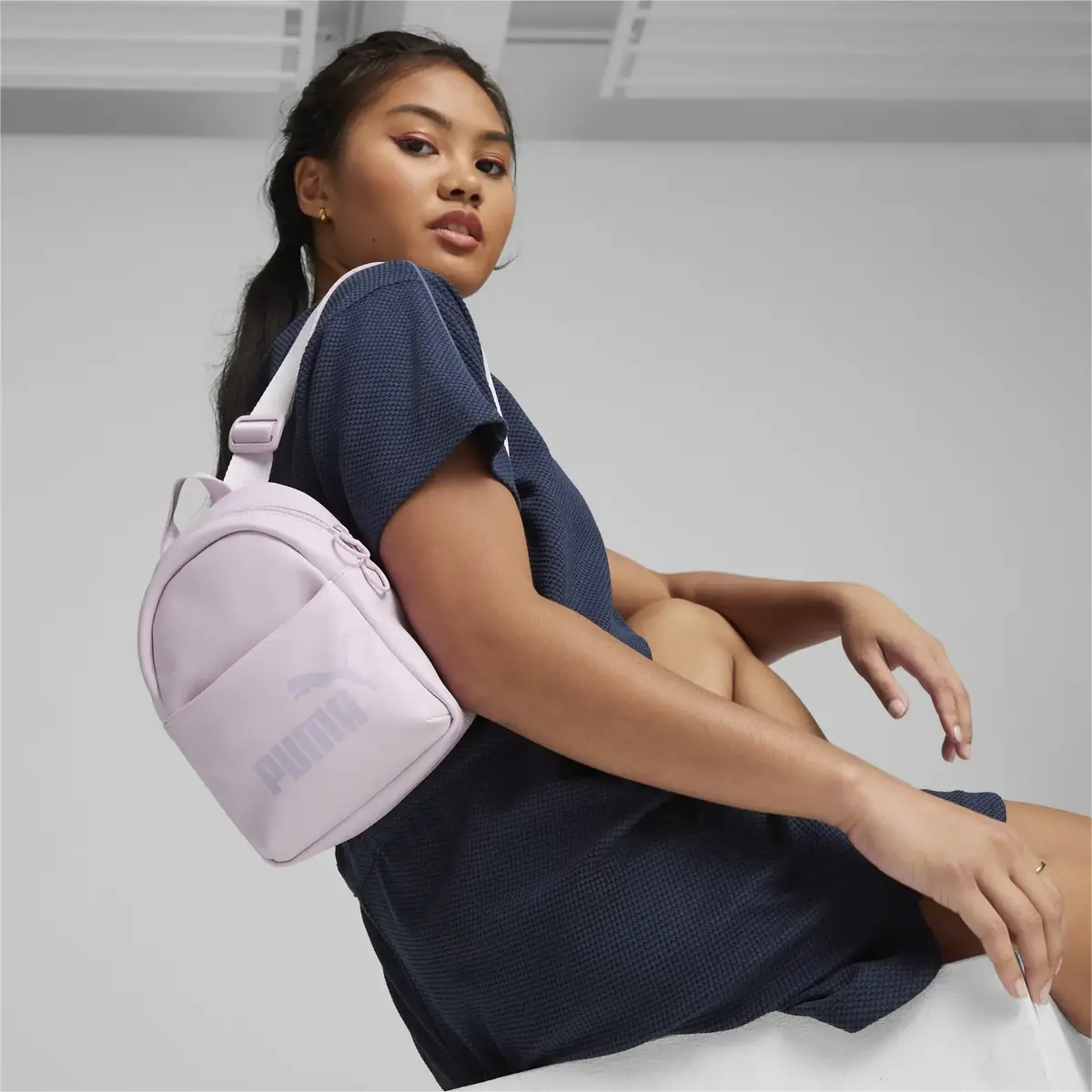 Puma Core Up Minime Backpack Lila Kadın Sırt Çantası