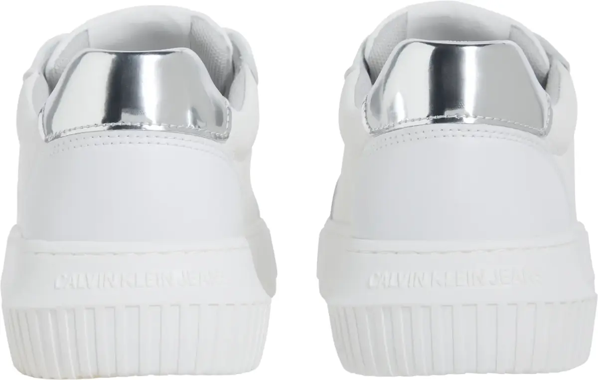 Calvin Klein CHUNKY CUPSOLE LOW M, 0LI Beyaz Kadın Spor Ayakkabı & Sneaker