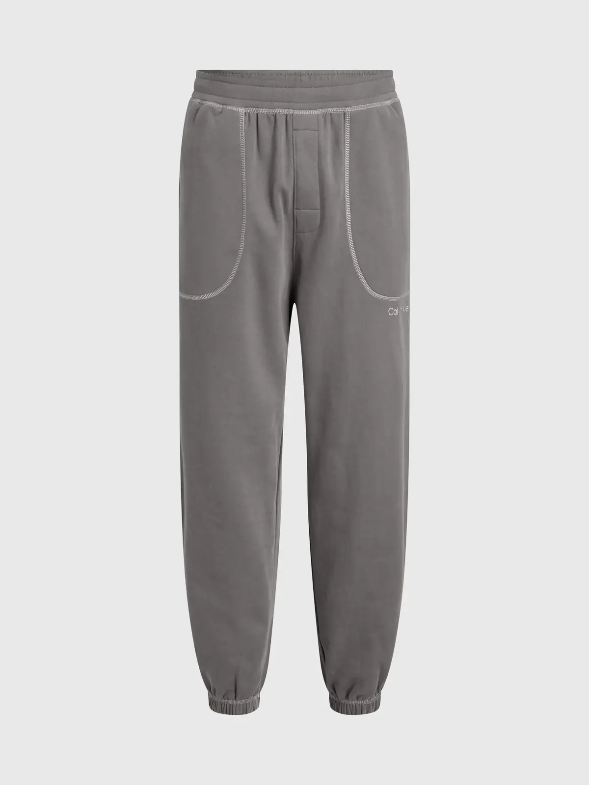 Calvin Klein JOGGER Erkek Gri Eşofman Altı