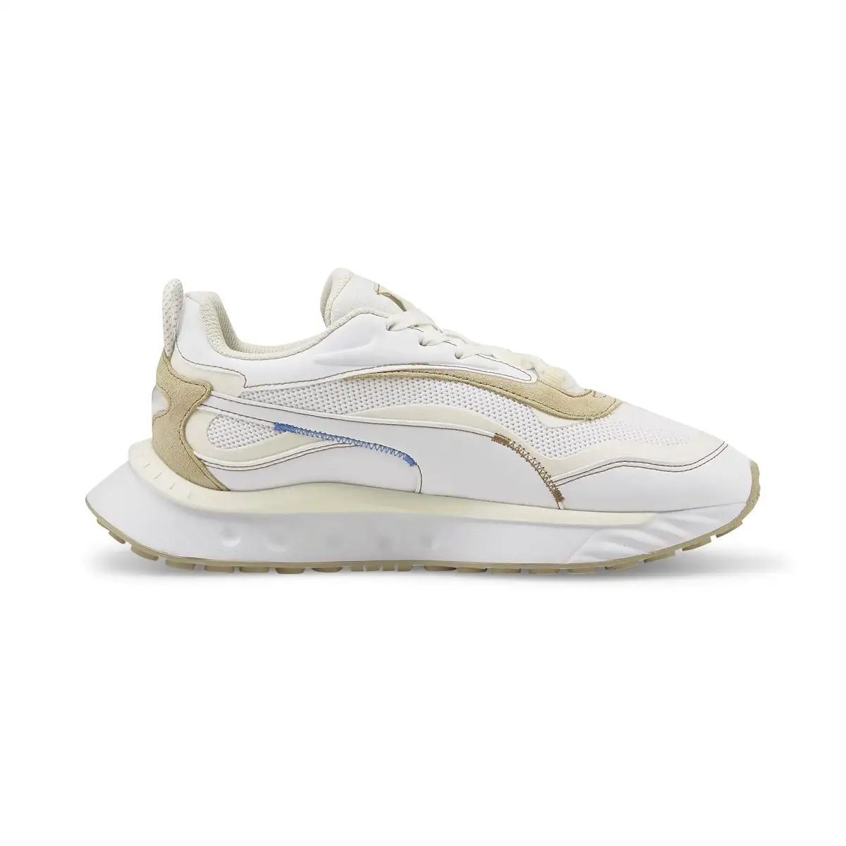 Puma Wild Rider Unfold Infuse Wns Beyaz Kadın Günlük Spor Ayakkabı